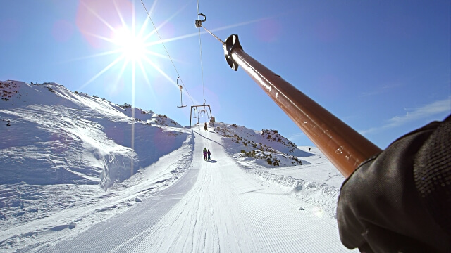 Skiferie uden solskadet hud