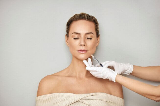 Læbebehandling med Restylane