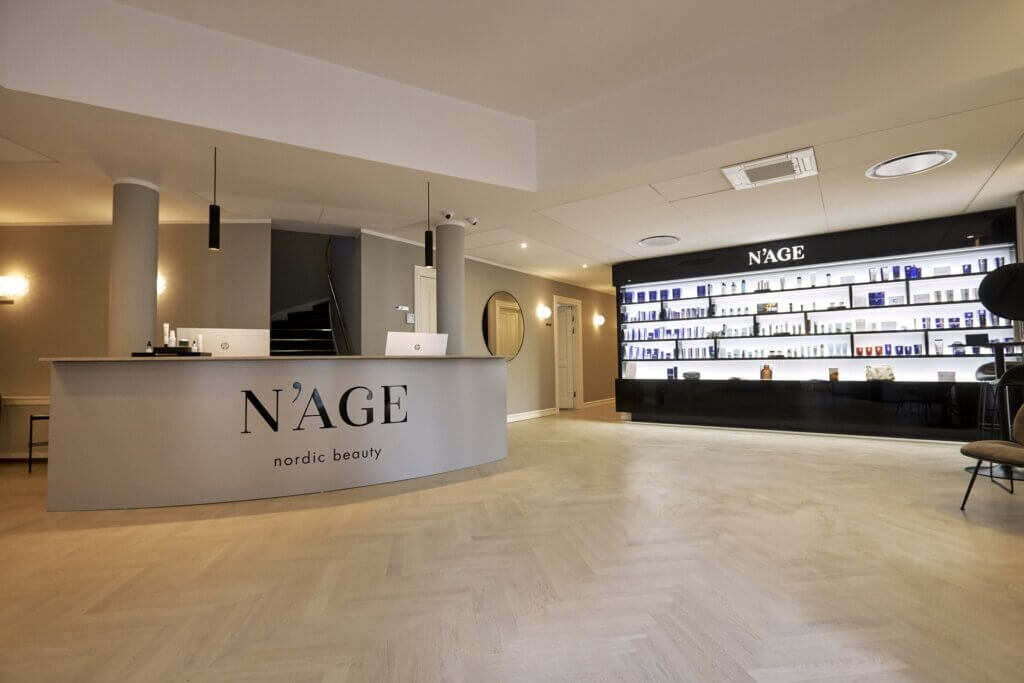 Klinik reception hos N'AGE